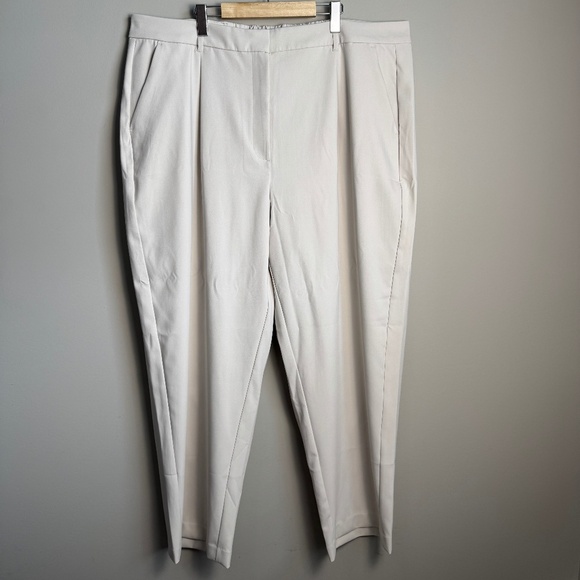 Old Navy Taylor Pants Women's Extra High-Rise Wide Leg Trouser 3X Silver Gray - Picture 1 of 14